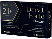 Dervit Forte z biotyną 60 kapsułek Vitadiet